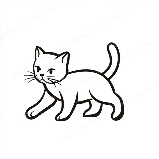 Kitten Vector Graphic preview