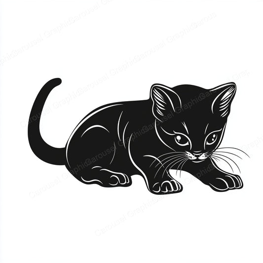 Kitten Vector Graphic preview