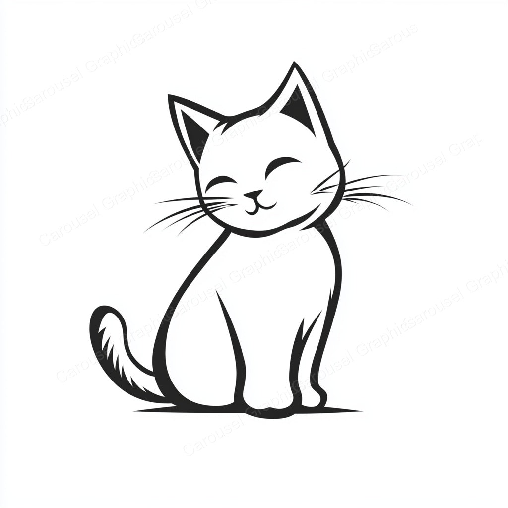 Kitten Vector Graphic preview