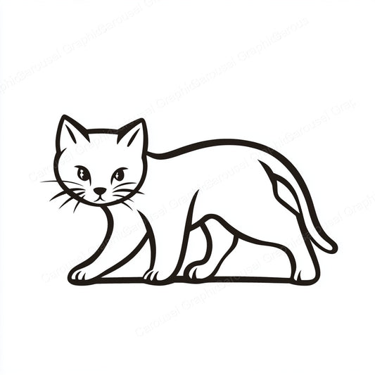 Kitten Vector Graphic preview