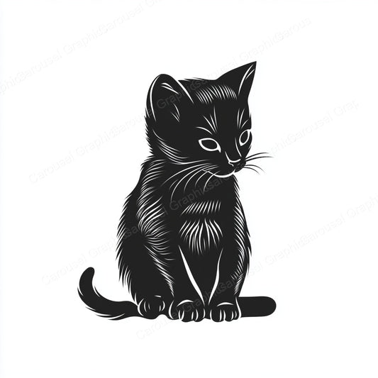 Kitten Vector Graphic preview