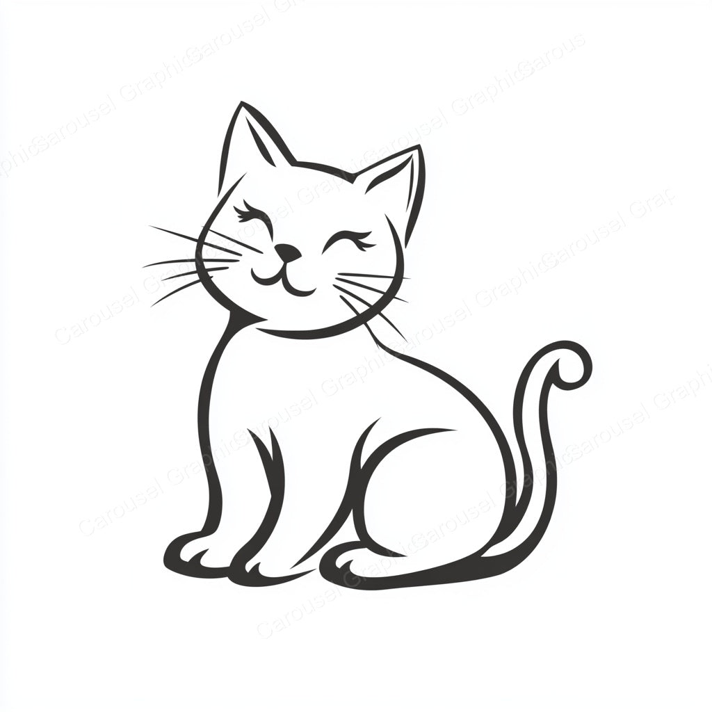 Kitten Vector Graphic preview