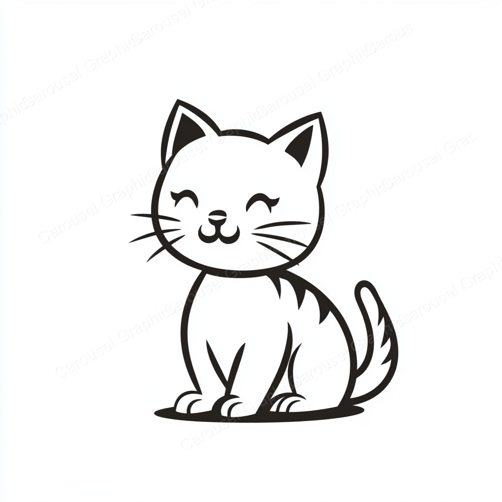 Kitten Vector Graphic preview