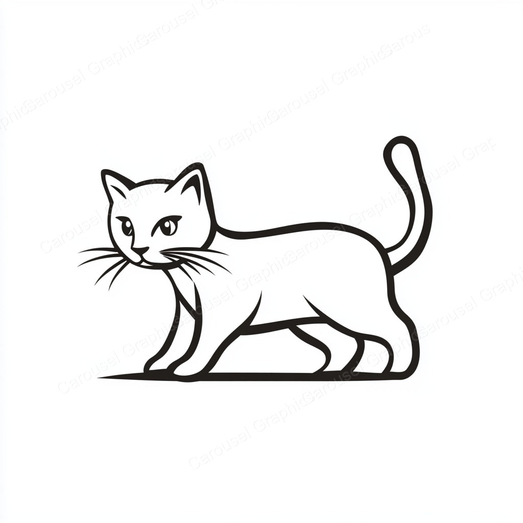 Kitten Vector Graphic preview