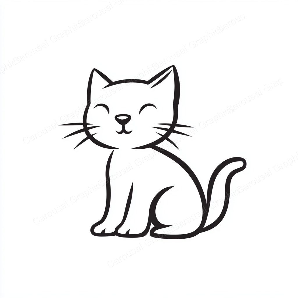 Kitten Vector Graphic preview