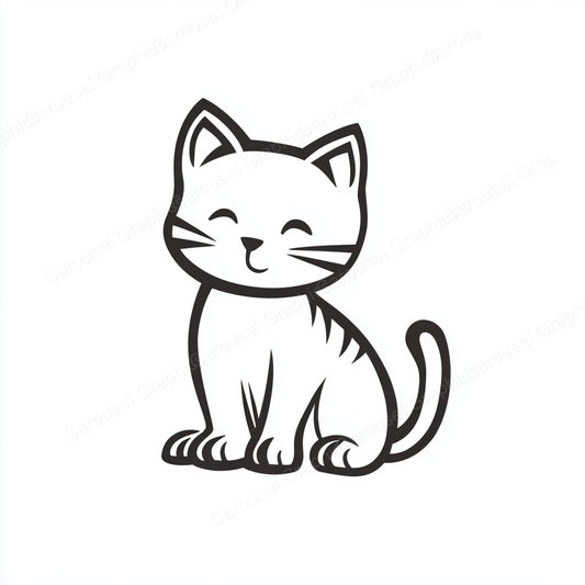 Kitten Vector Graphic preview