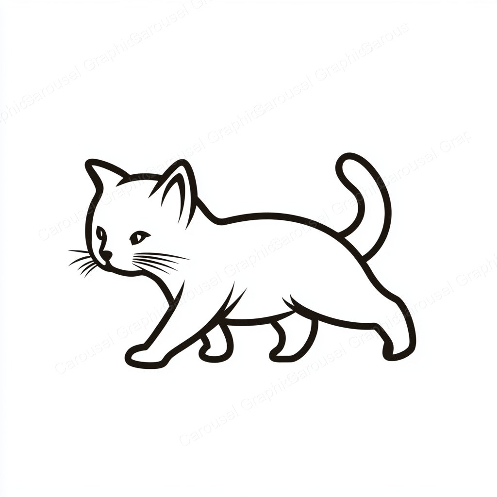 Kitten Vector Graphic preview