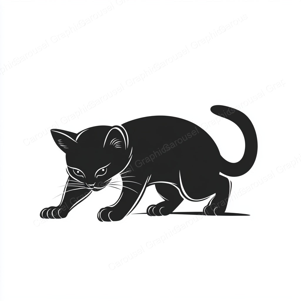 Kitten Vector Graphic preview