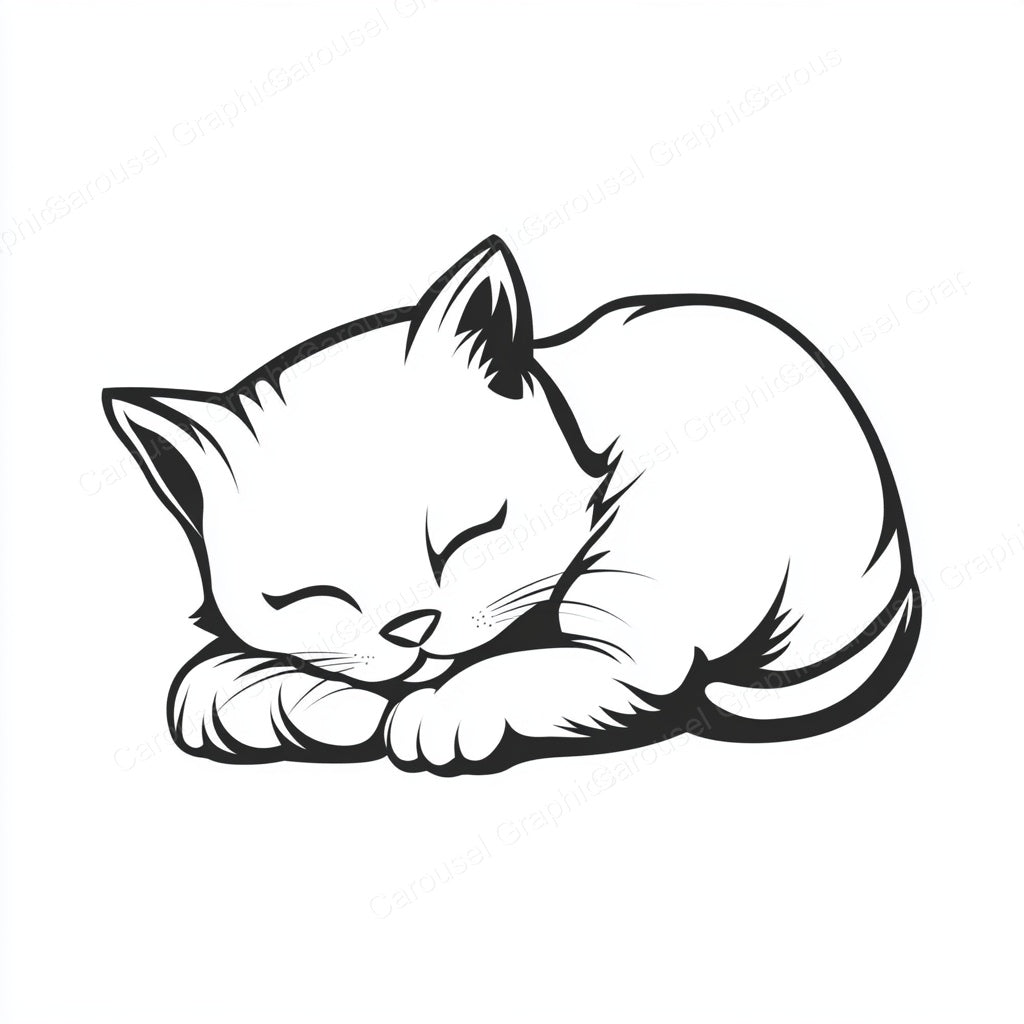 Kitten Vector Graphic preview