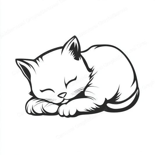 Kitten Vector Graphic preview