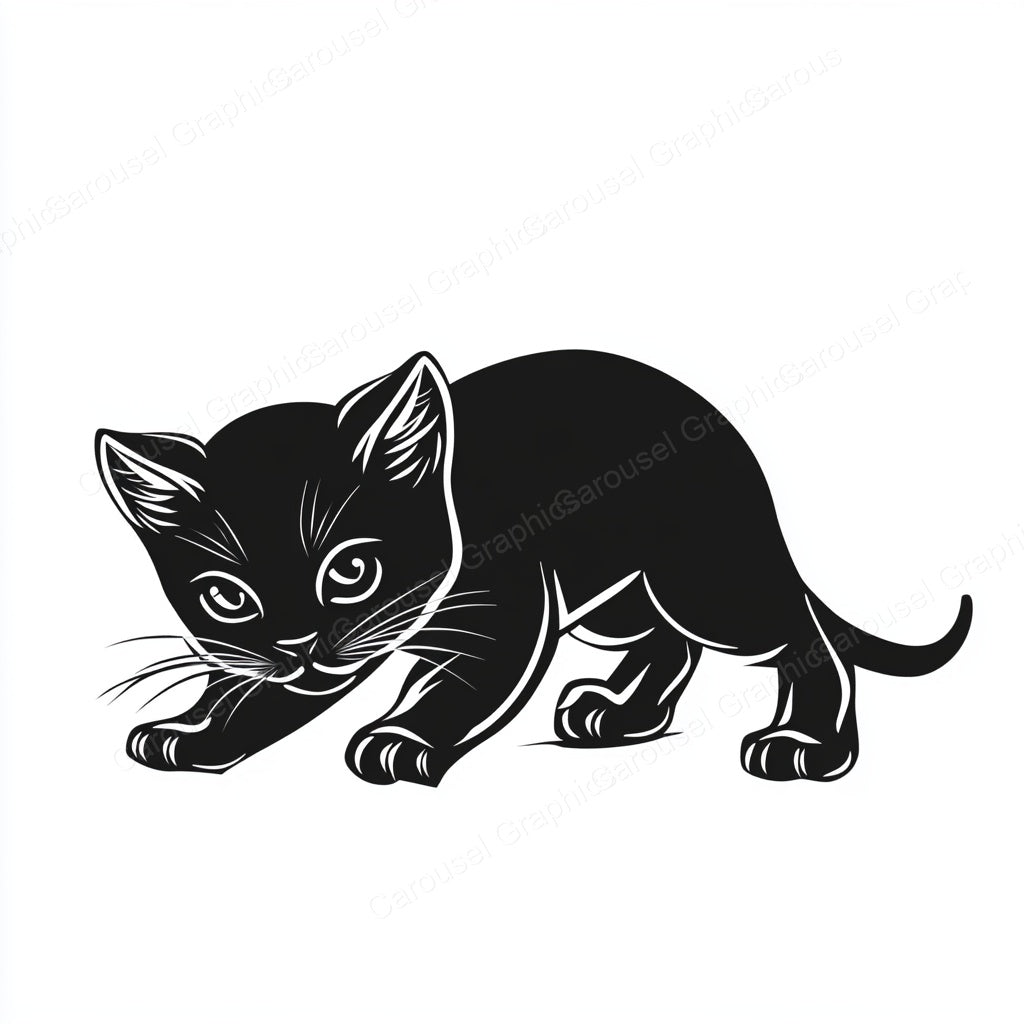 Kitten Vector Graphic preview