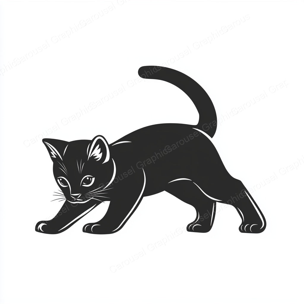Kitten Vector Graphic preview