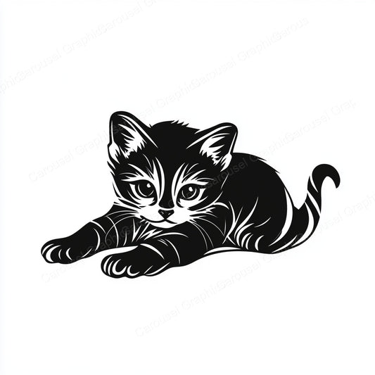 Kitten Vector Graphic preview