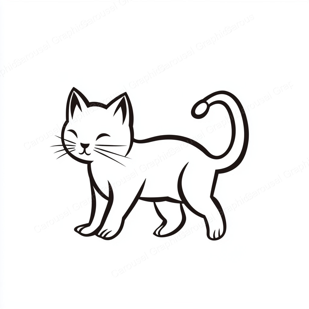 Kitten Vector Graphic preview