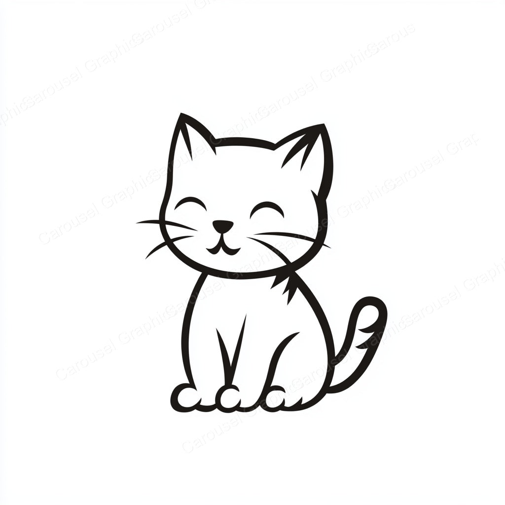 Kitten Vector Graphic preview