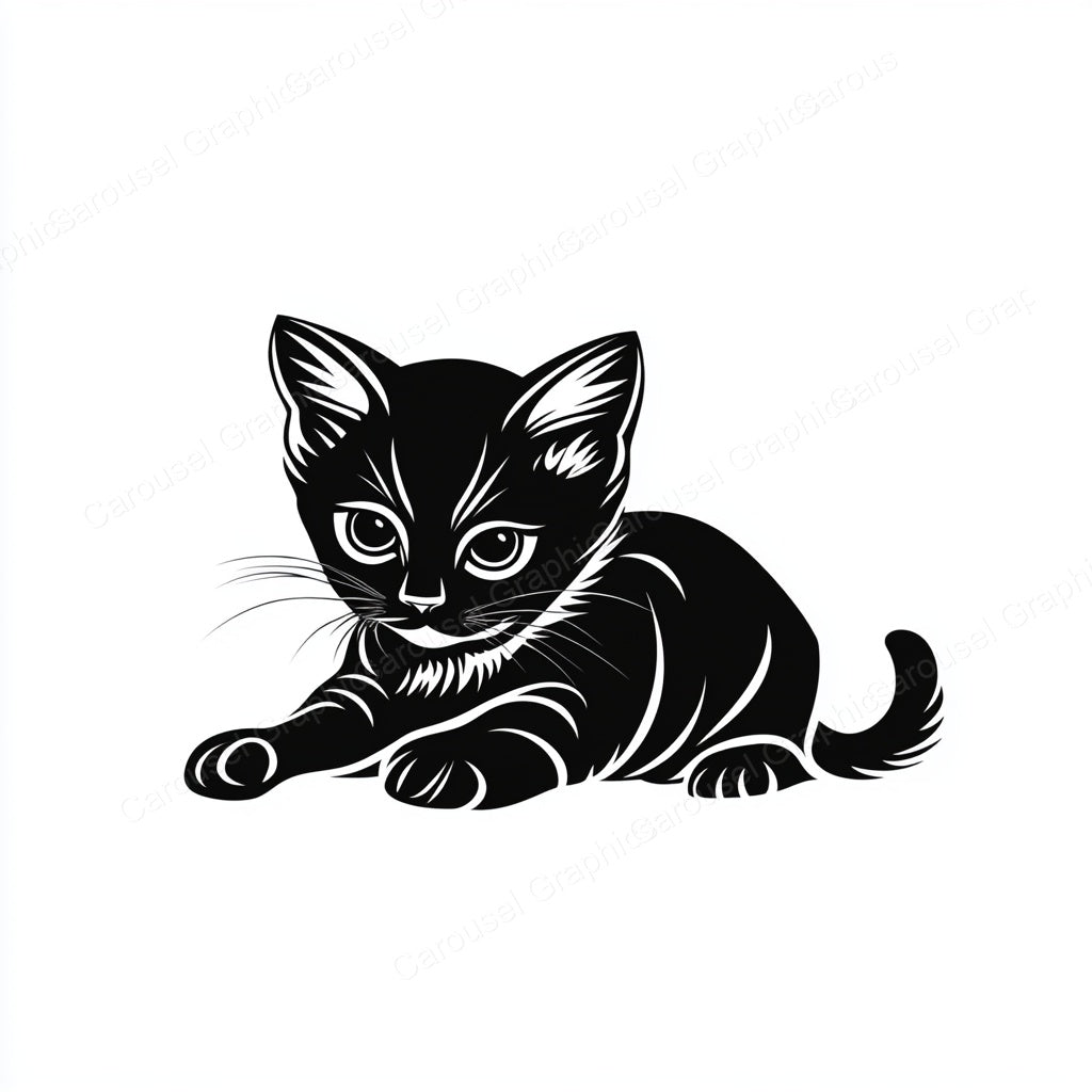 Kitten Vector Graphic preview