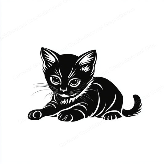 Kitten Vector Graphic preview