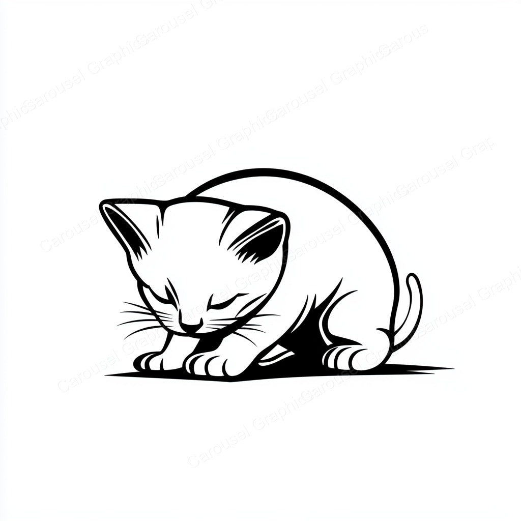 Kitten Vector Graphic preview