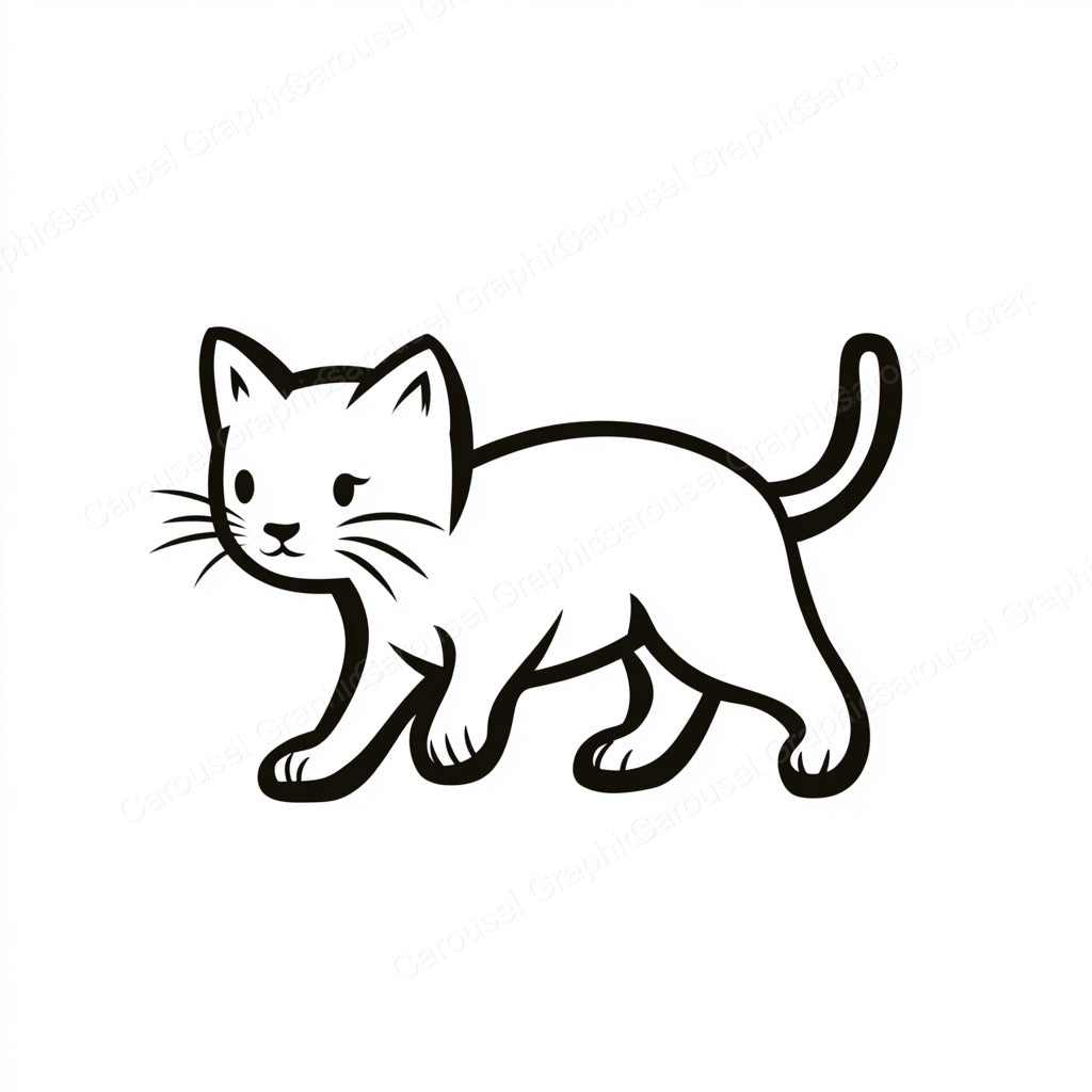 Kitten Vector Graphic preview