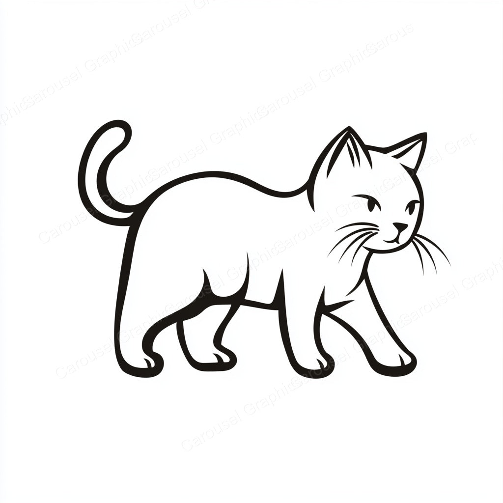 Kitten Vector Graphic preview
