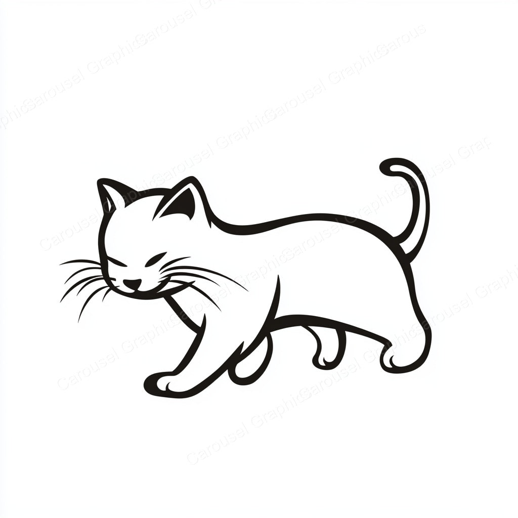 Kitten Vector Graphic preview
