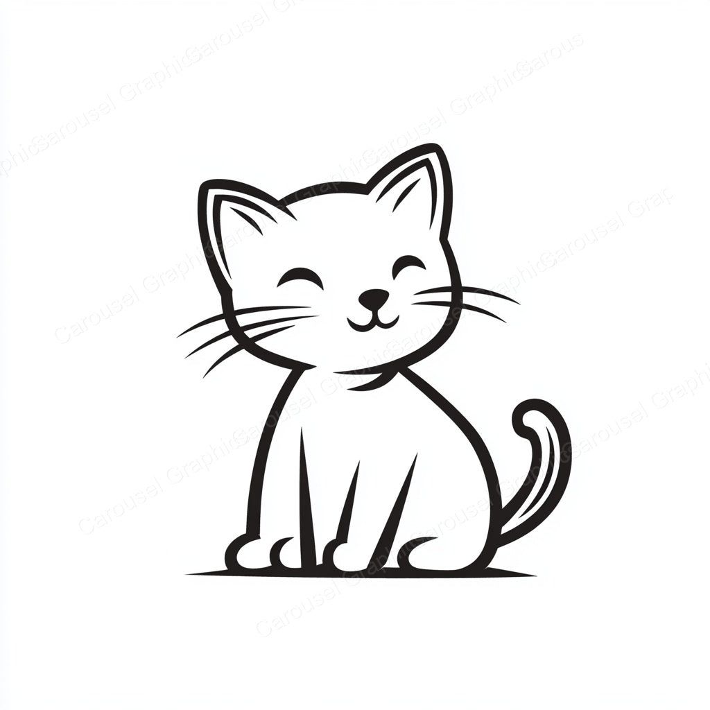 Kitten Vector Graphic preview