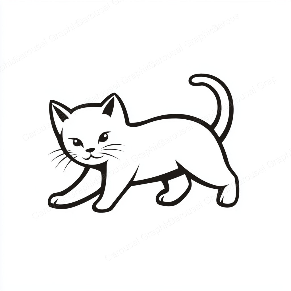 Kitten Vector Graphic preview