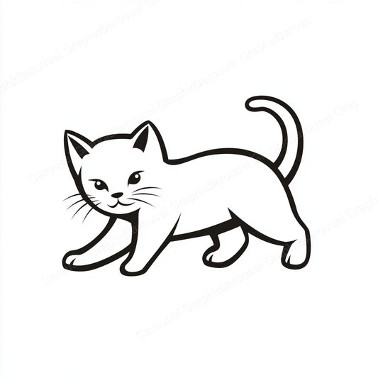 Kitten Vector Graphic preview