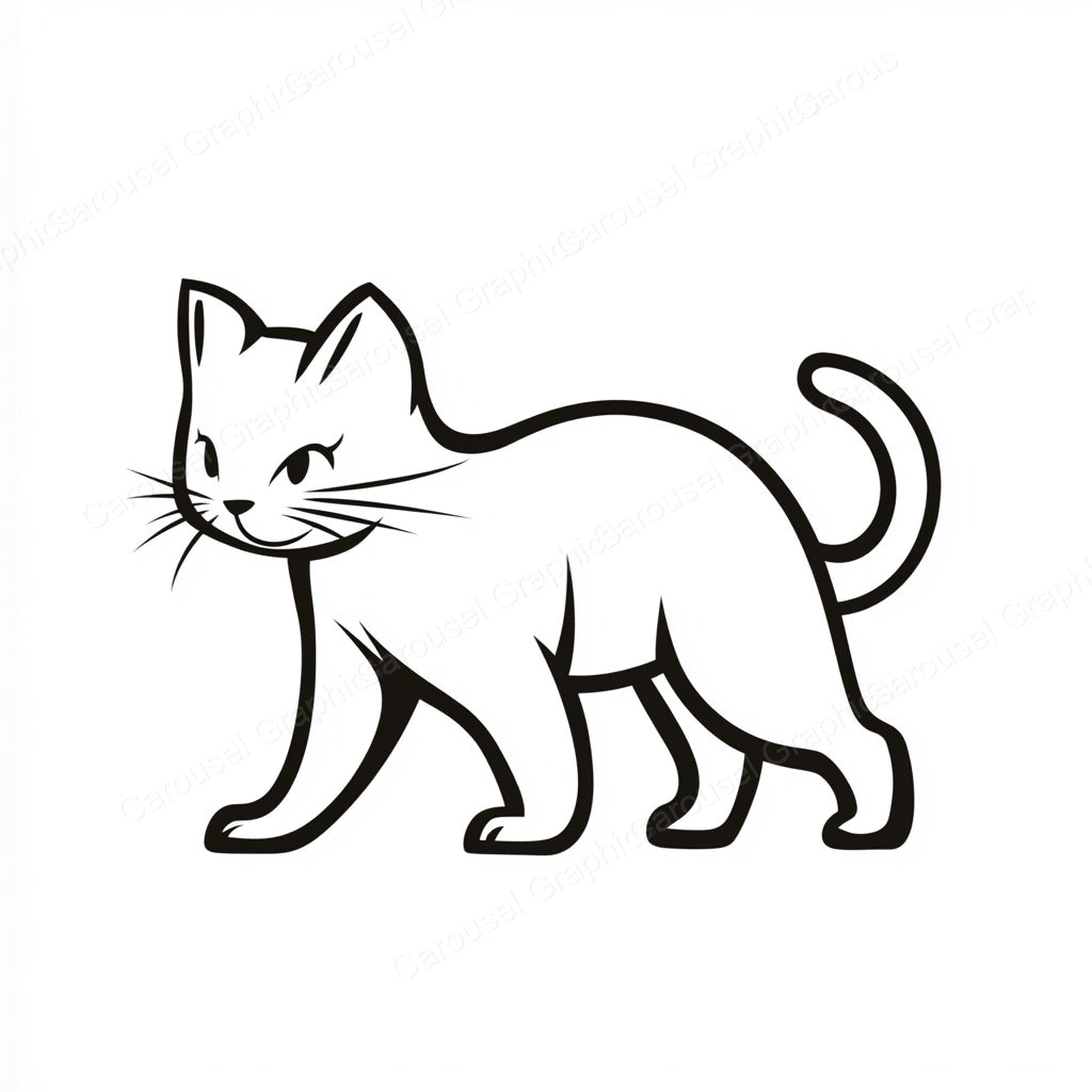 Kitten Vector Graphic preview