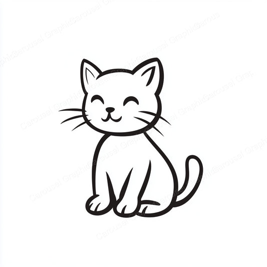 Kitten Vector Graphic preview