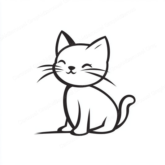 Kitten Vector Graphic preview