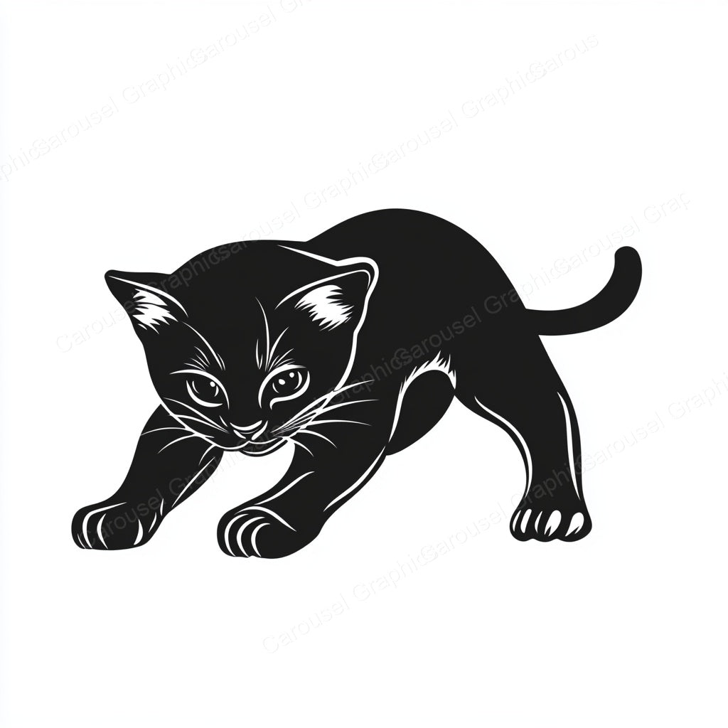 Kitten Vector Graphic preview