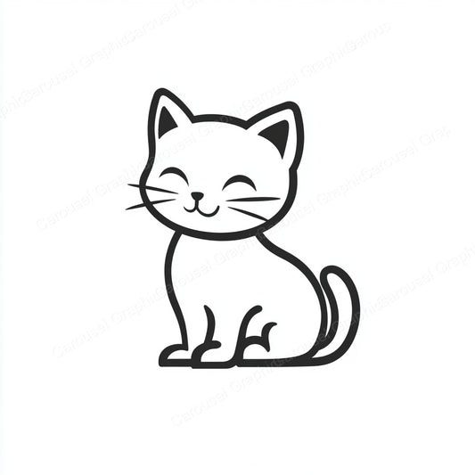 Kitten Vector Graphic preview