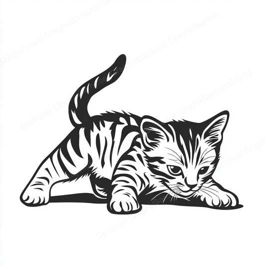 Kitten Vector Graphic preview