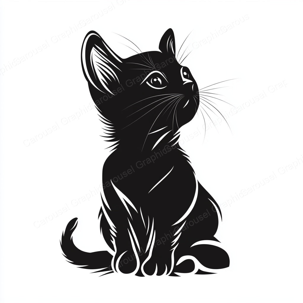 Kitten Vector Graphic preview
