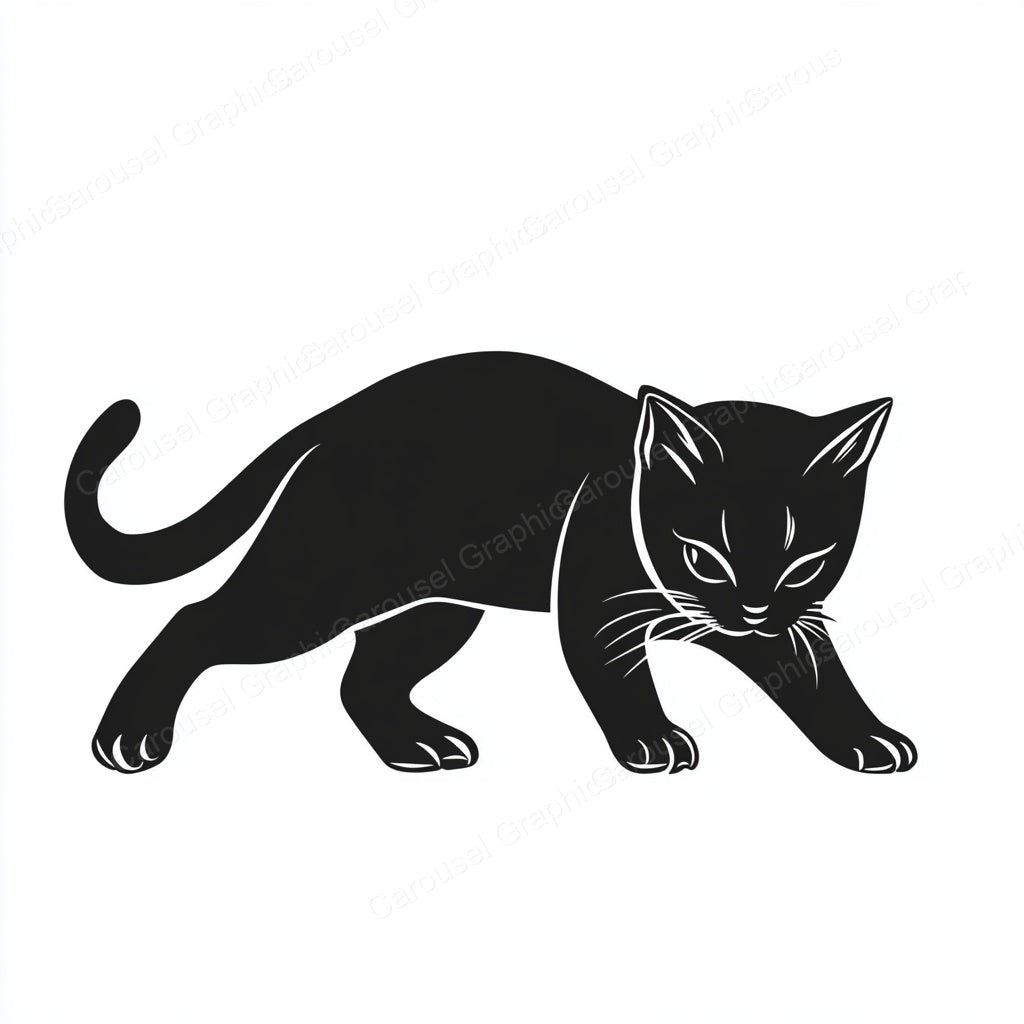 Kitten Vector Graphic preview