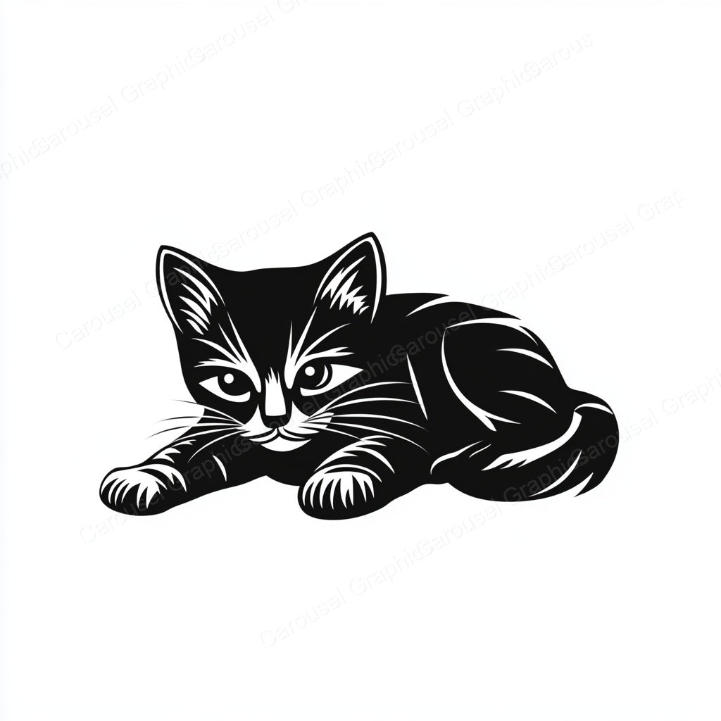 Kitten Vector Graphic preview