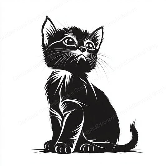 Kitten Vector Graphic preview