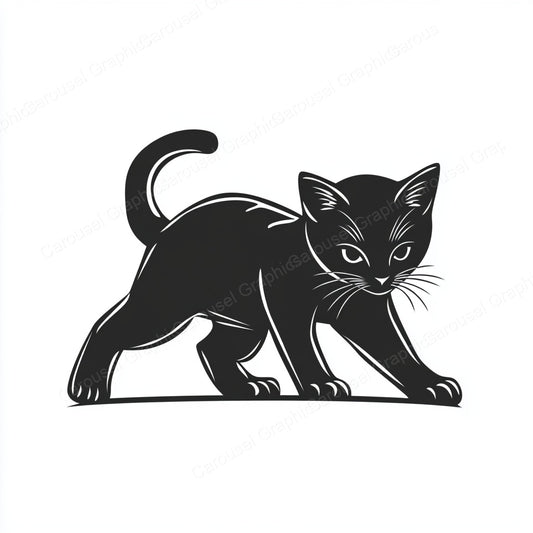 Kitten Vector Graphic preview