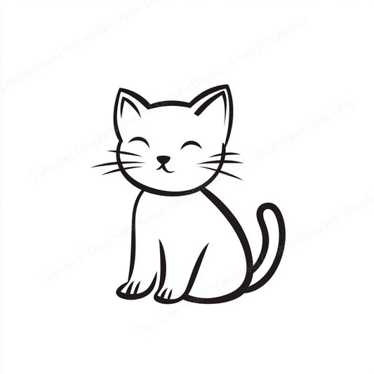 Kitten Vector Graphic preview