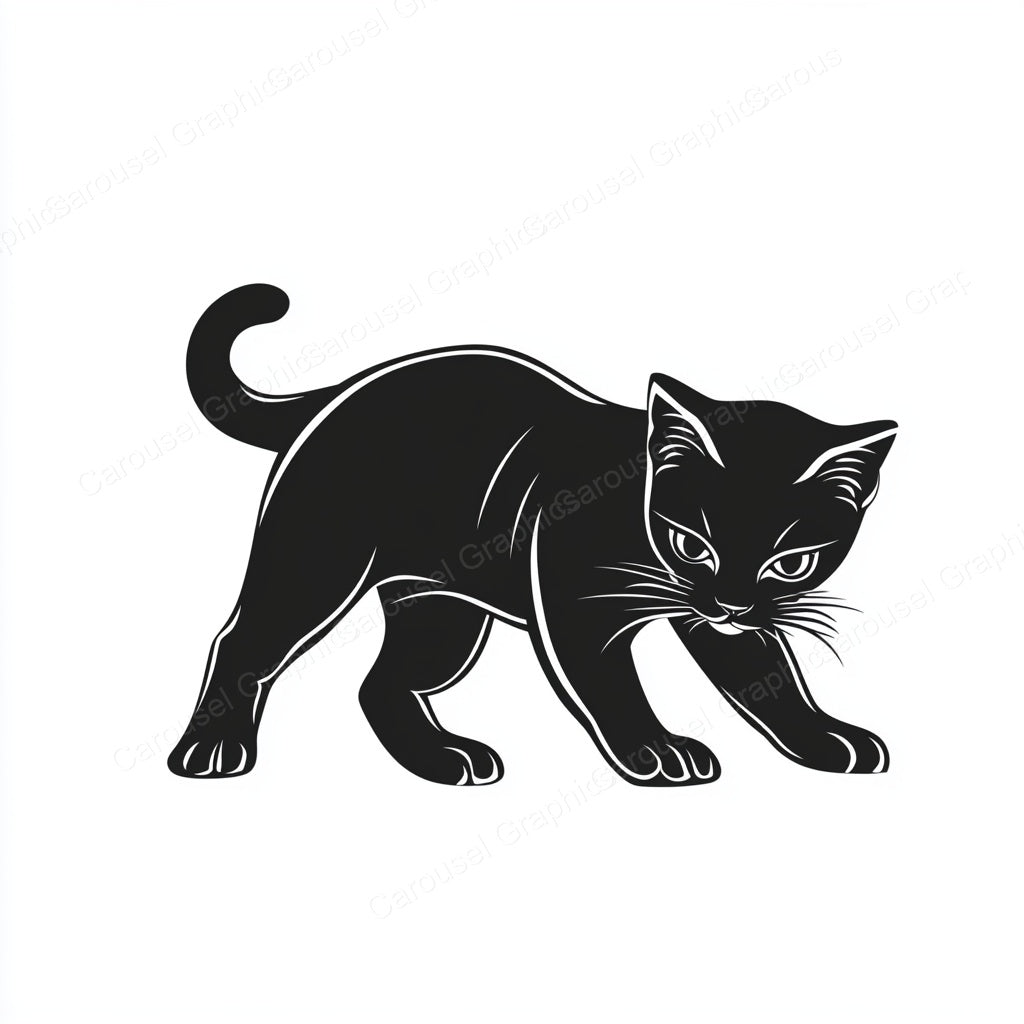 Kitten Vector Graphic preview