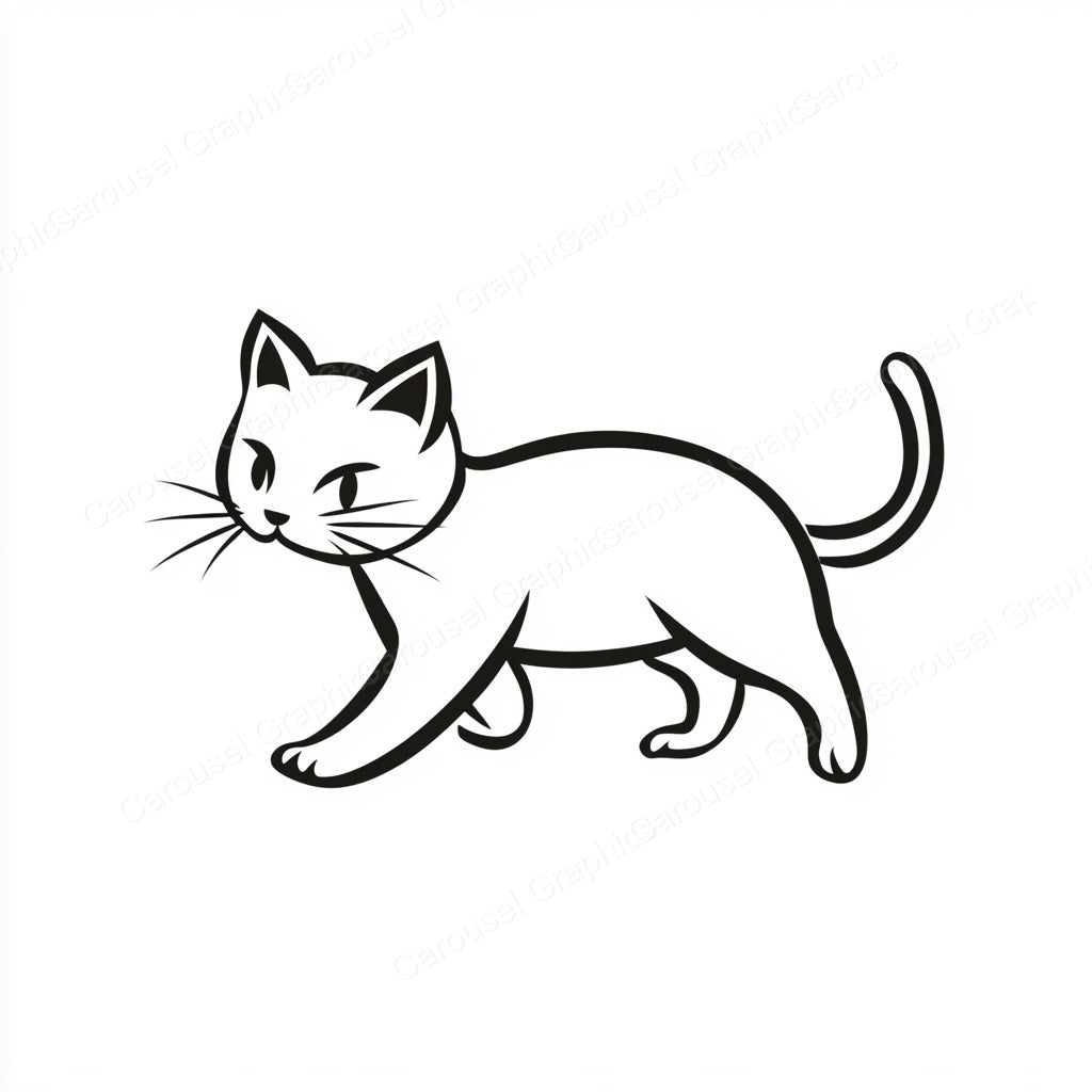 Kitten Vector Graphic preview