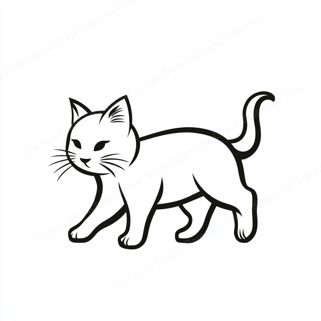 Kitten Vector Graphic preview