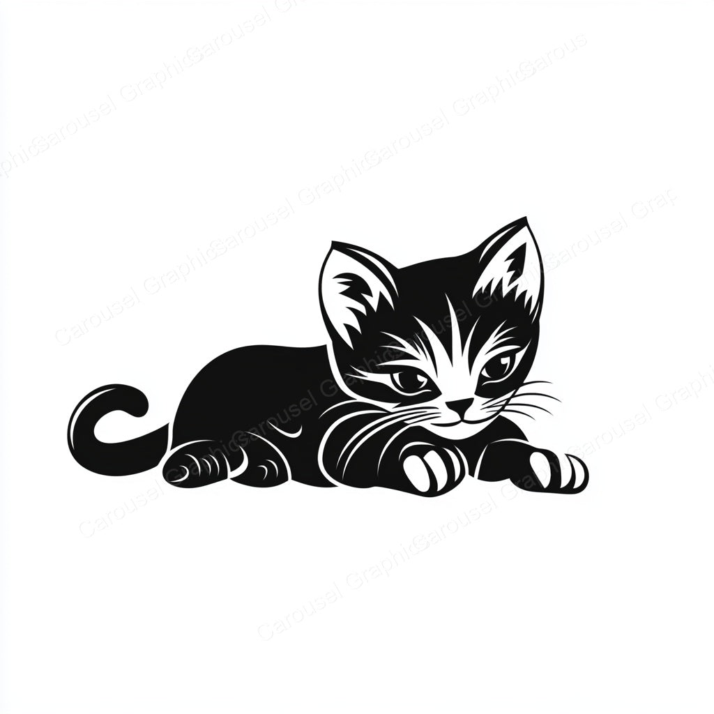Kitten Vector Graphic preview