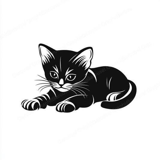 Kitten Vector Graphic preview