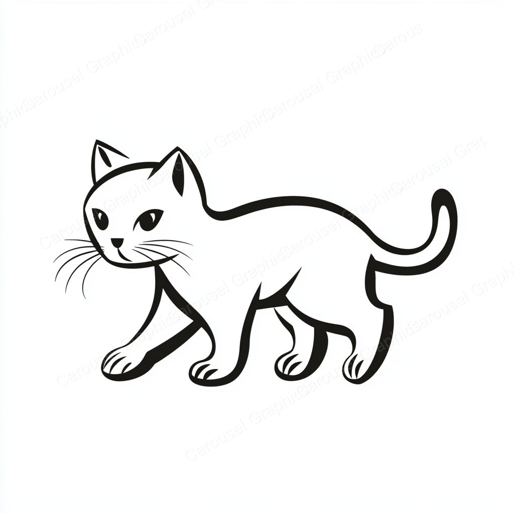 Kitten Vector Graphic preview