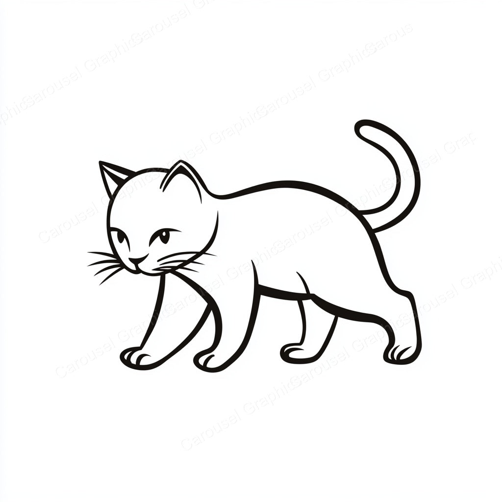 Kitten Vector Graphic preview