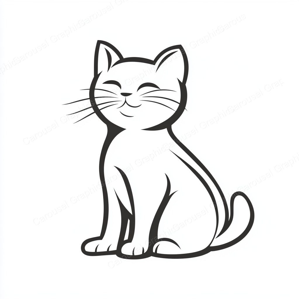 Kitten Vector Graphic preview