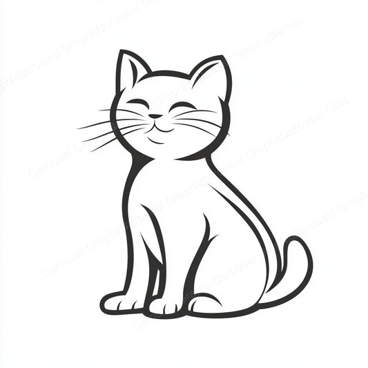 Kitten Vector Graphic preview