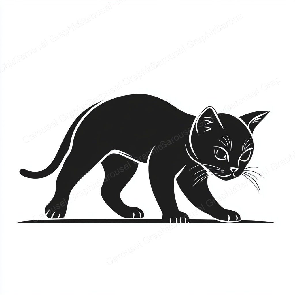 Kitten Vector Graphic preview